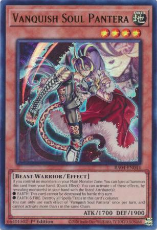 Vanquish Soul Pantera - RA04-EN044 - Ultra Rare - 1st Edition