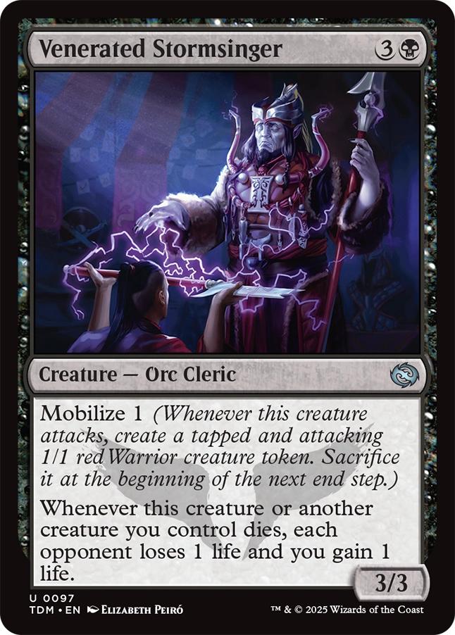 Venerated Stormsinger [97] [Tarkir: Dragonstorm] [Non-Foil]