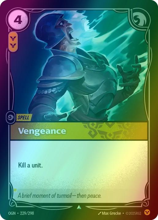 Vengeance - 229/298 [Origins] [Foil]