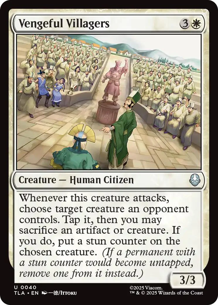 Vengeful Villagers [40] [Avatar: The Last Airbender] [Non-Foil]