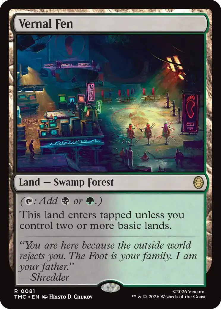 Vernal Fen [81] [Teenage Mutant Ninja Turtles Eternal] [Non-Foil]