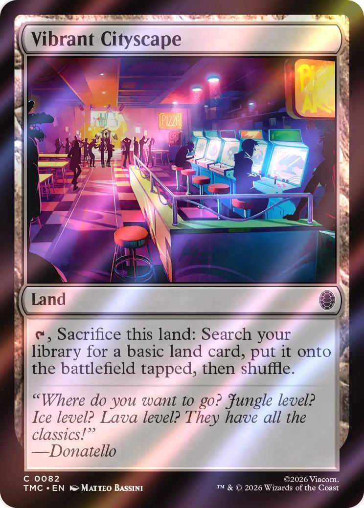 Vibrant Cityscape [82] [Teenage Mutant Ninja Turtles Eternal] [Surge Foil]