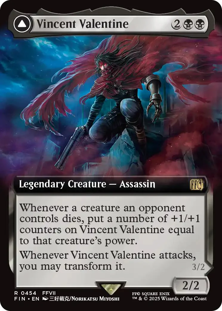 Vincent Valentine // Galian Beast [454] [Extended Art] [FINAL FANTASY] [Non-Foil]