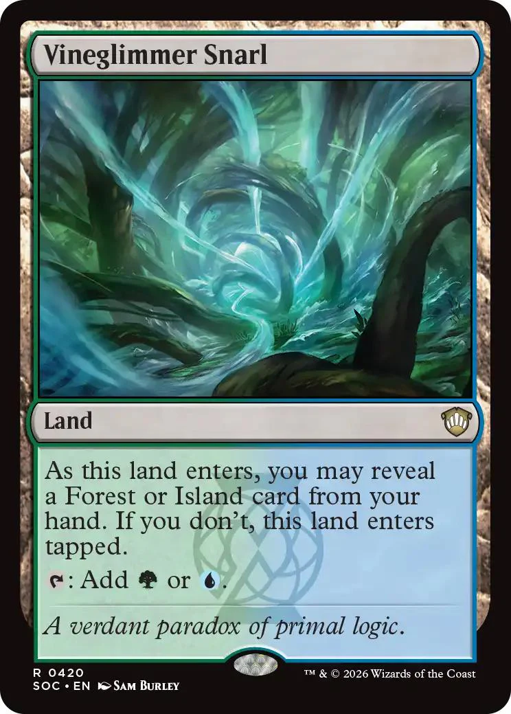 Vineglimmer Snarl [420] [Secrets of Strixhaven: Commander] [Non-Foil]