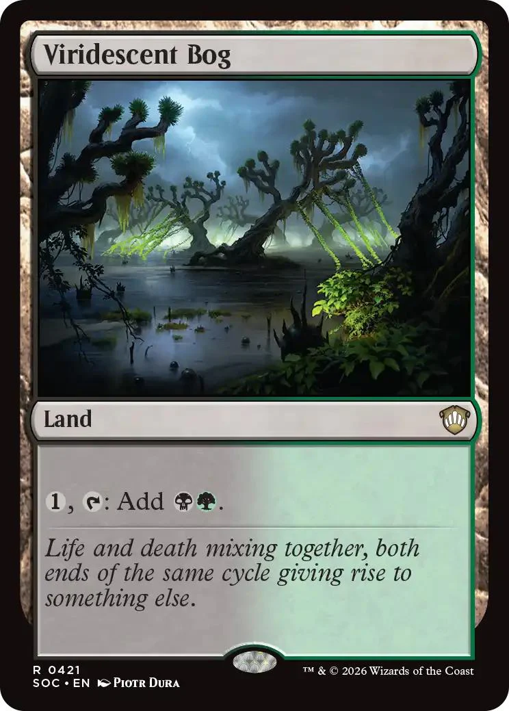 Viridescent Bog [421] [Secrets of Strixhaven: Commander] [Non-Foil]