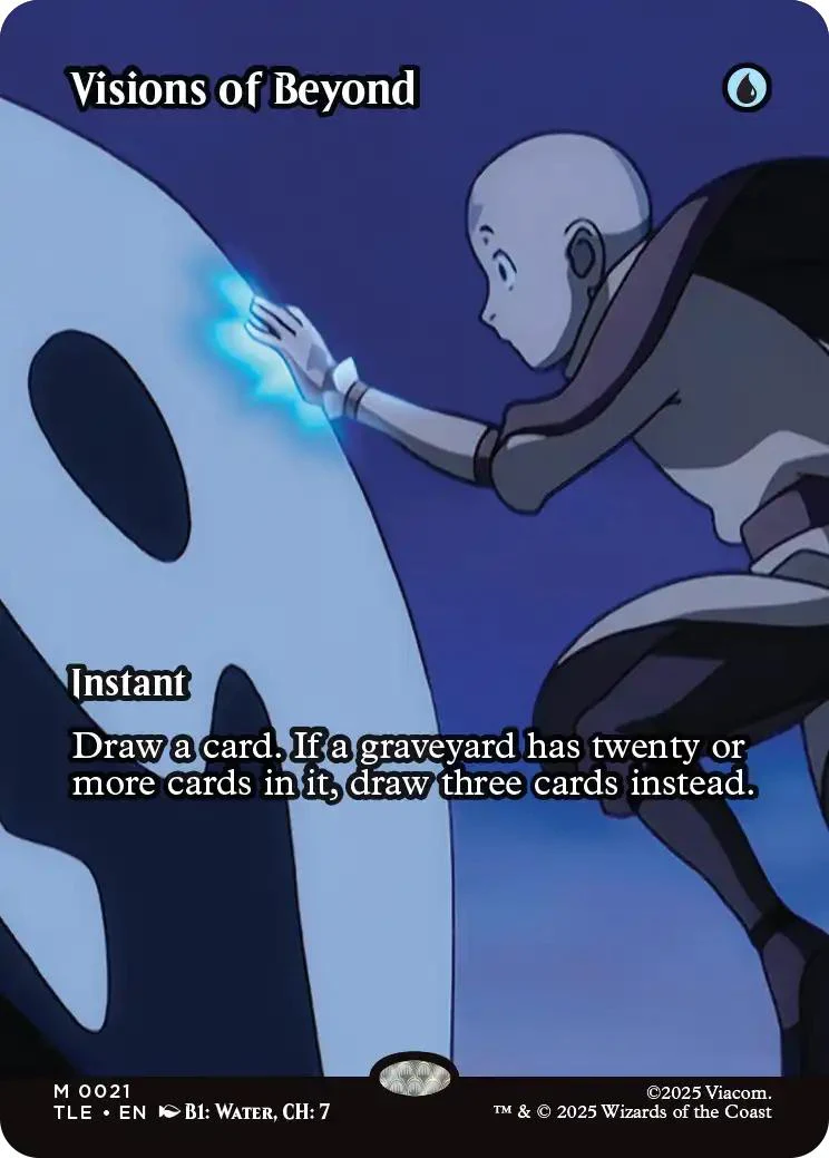 Visions of Beyond [21] [Borderless] [Source Material] [Avatar: The Last Airbender Eternal] [Non-Foil]