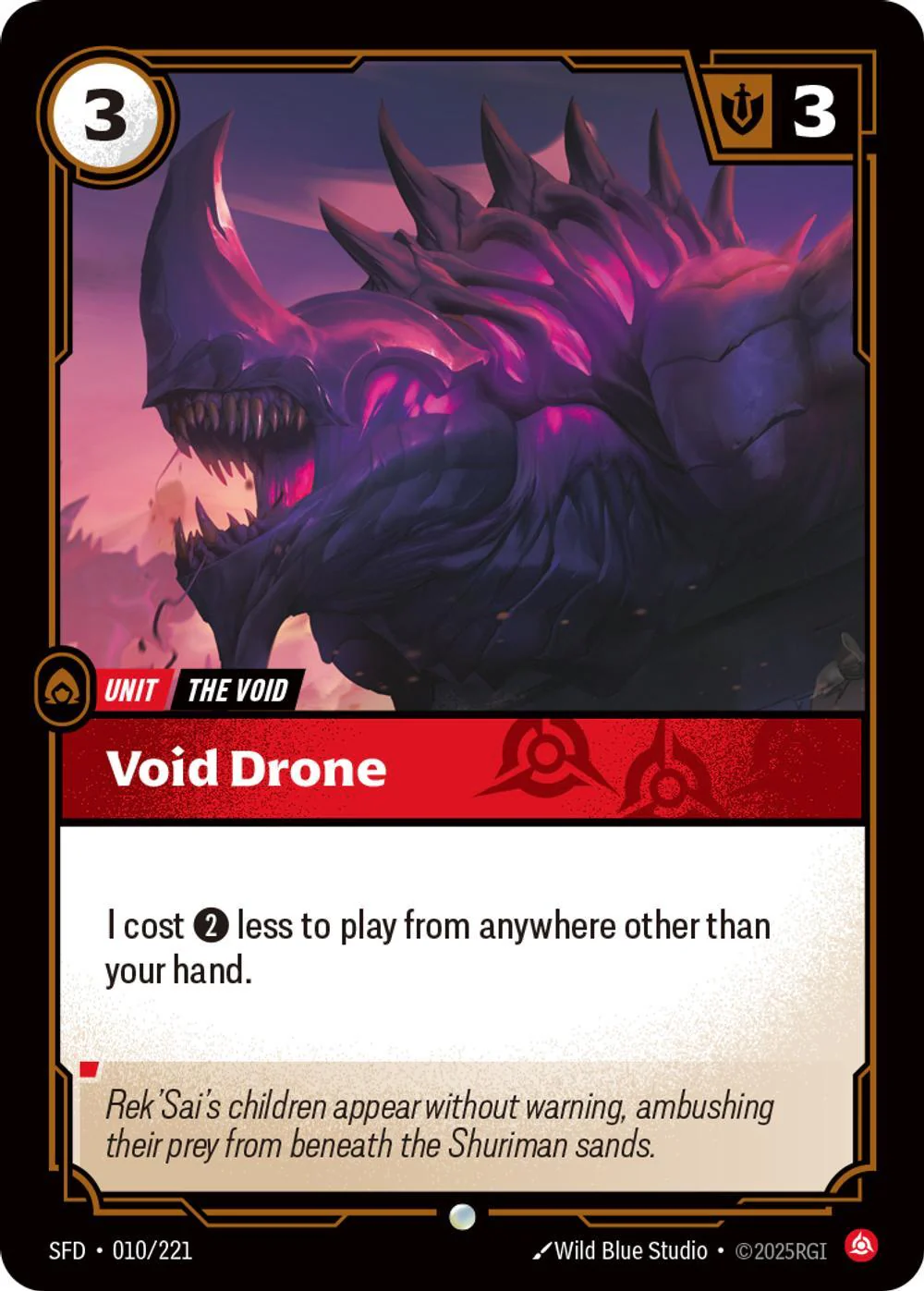 Void Drone - 010/221 [Spiritforged] [Non Foil]