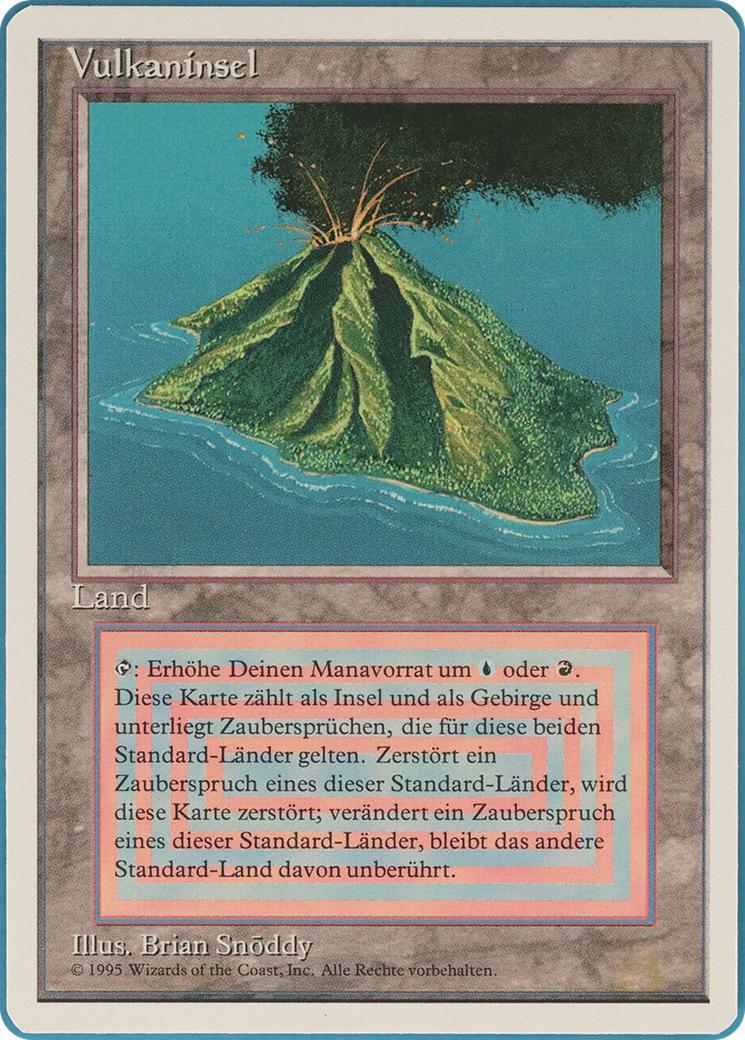 Volcanic Island - German [291] [Revised Edition] [Non-Foil]