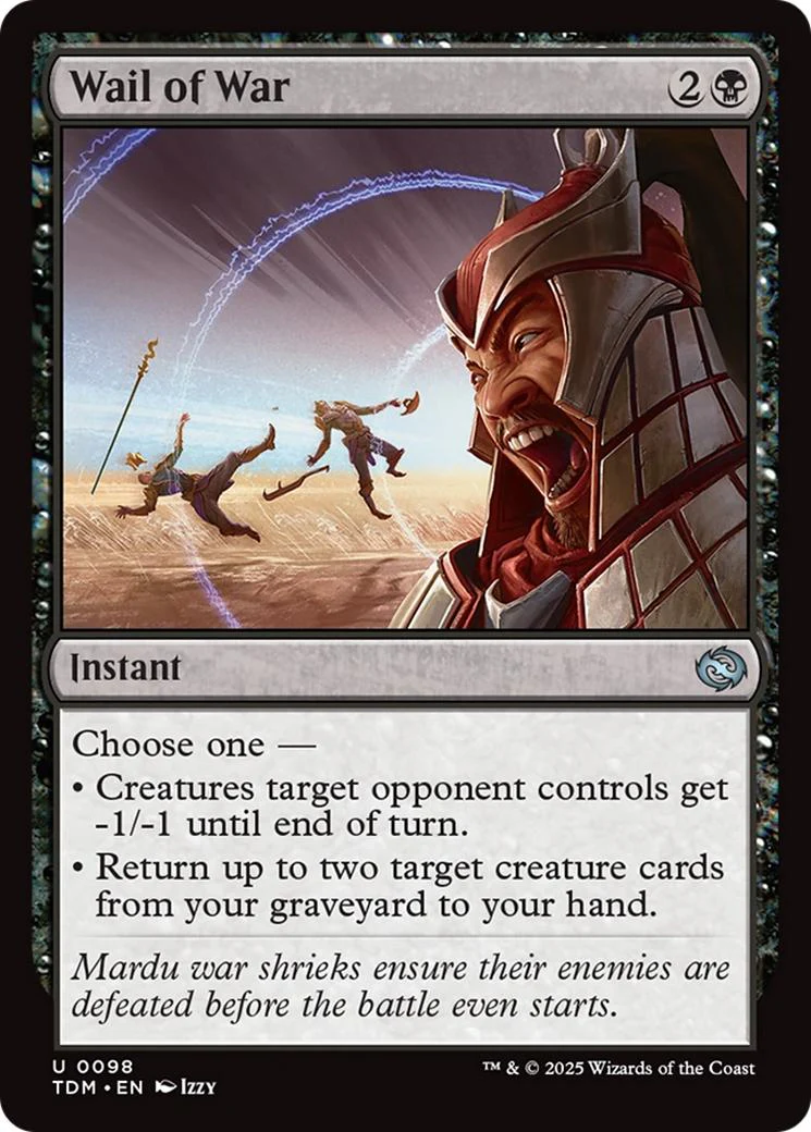 Wail of War [98] [Tarkir: Dragonstorm] [Non-Foil]