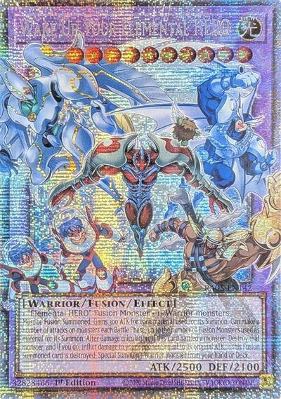 Wake Up Your Elemental HERO - Extended Art - RA05-EN142 - Starlight Rare - 1st Edition