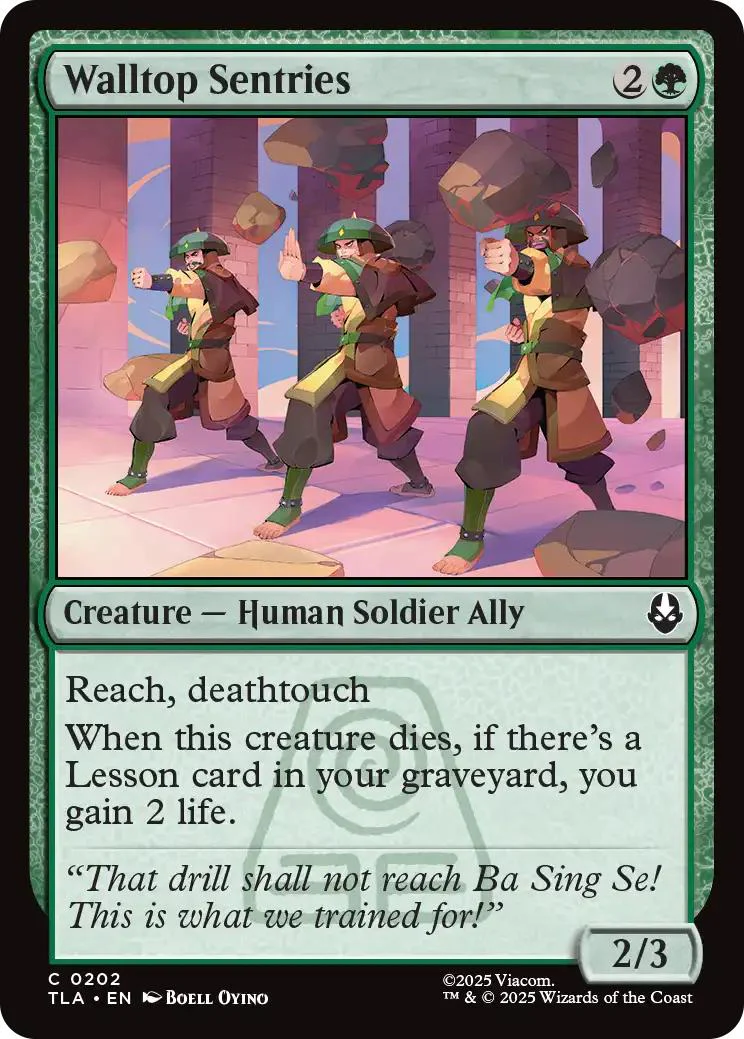 Walltop Sentries [202] [Avatar: The Last Airbender] [Non-Foil]