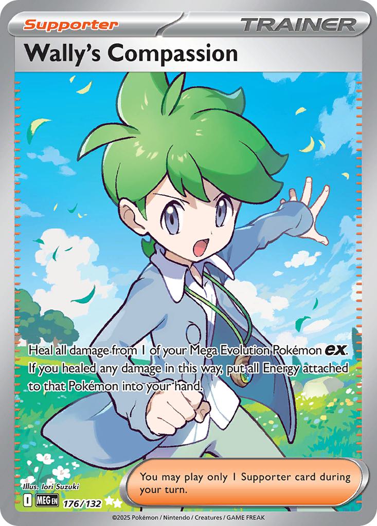 Wally's Compassion - 176/132 - Ultra Rare [me01-176] [Ultra]