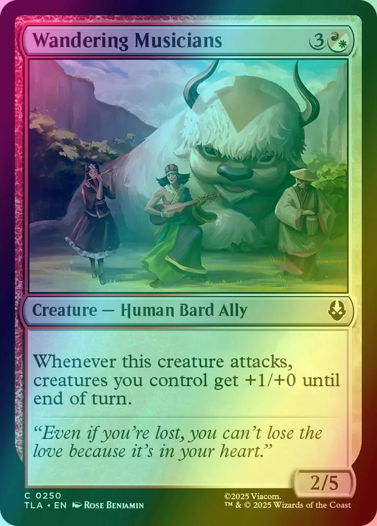 Wandering Musicians [250] [Avatar: The Last Airbender] [Foil]