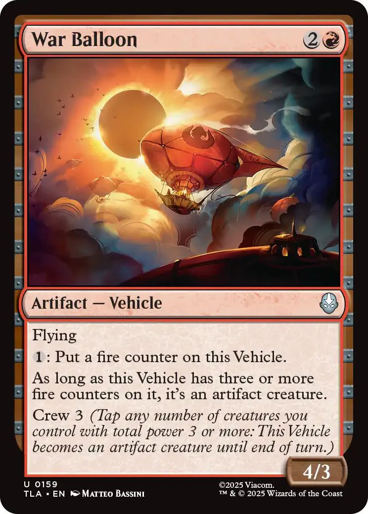 War Balloon [159] [Avatar: The Last Airbender] [Non-Foil]