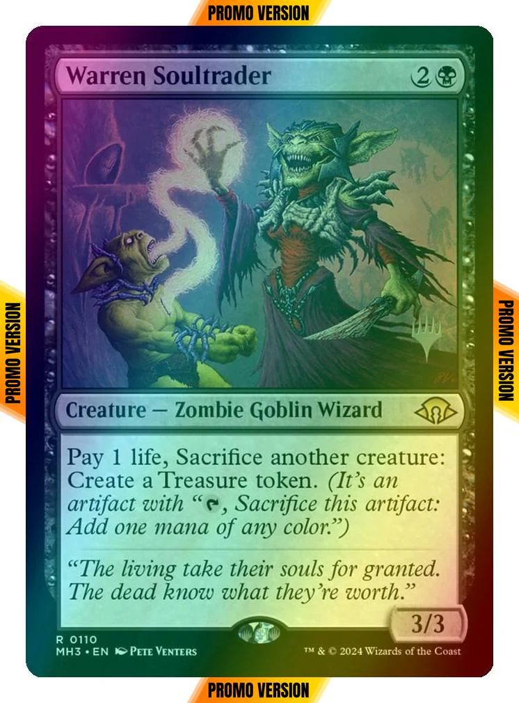 Warren Soultrader [110p] [Promo Pack] [Modern Horizons 3 Promos] [Foil]