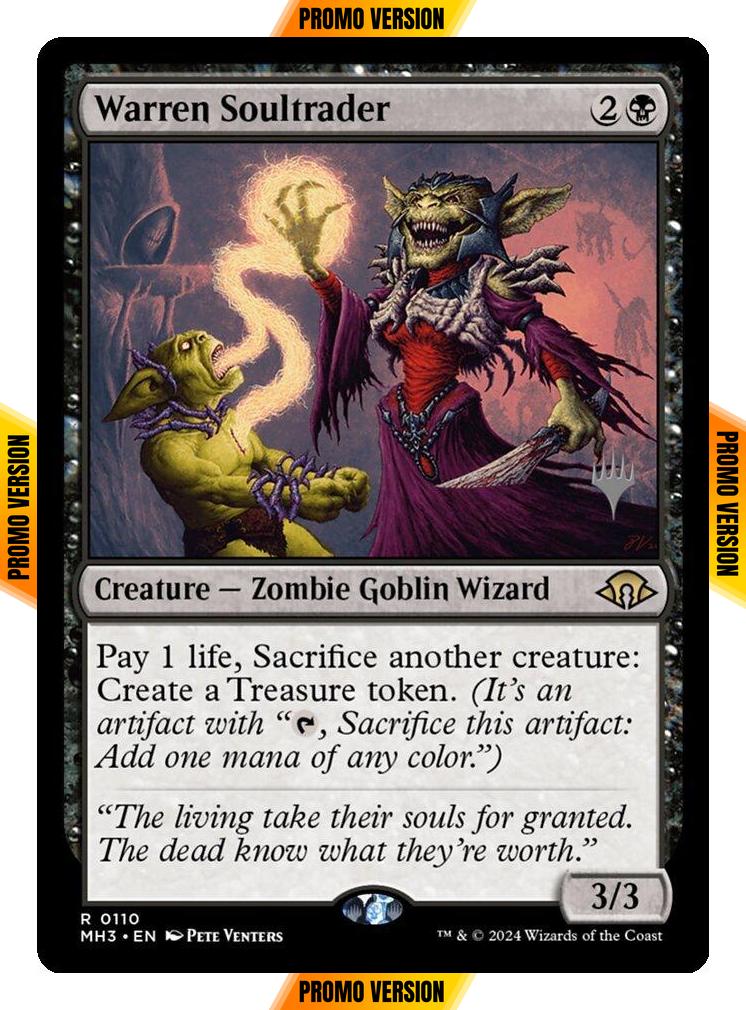 Warren Soultrader [110p] [Promo Pack] [Modern Horizons 3 Promos] [Non-Foil]