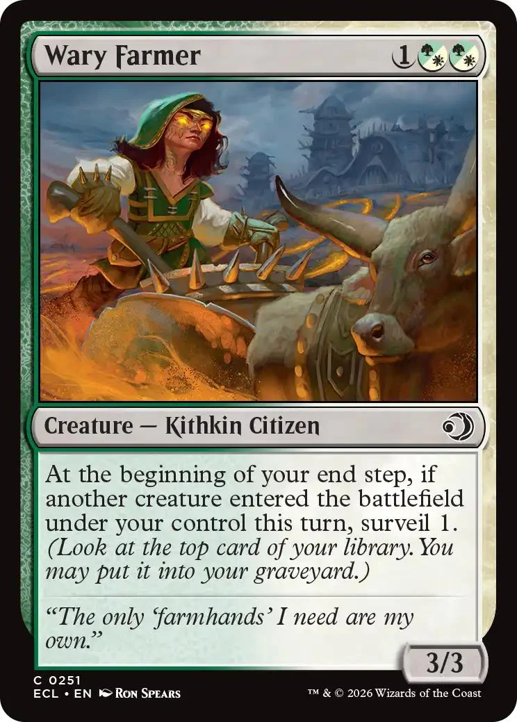 Wary Farmer [251] [Lorwyn Eclipsed] [Non-Foil]