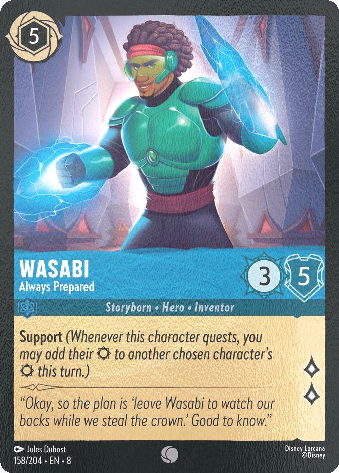 Wasabi - Always Prepared - 158/204 [Reign of Jafar] [Cold Foil]