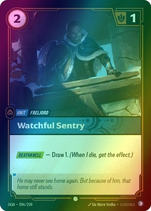 Watchful Sentry - 096/298 [Origins] [Foil]