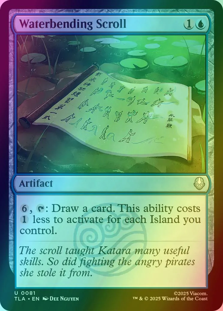 Waterbending Scroll [81] [Avatar: The Last Airbender] [Foil]