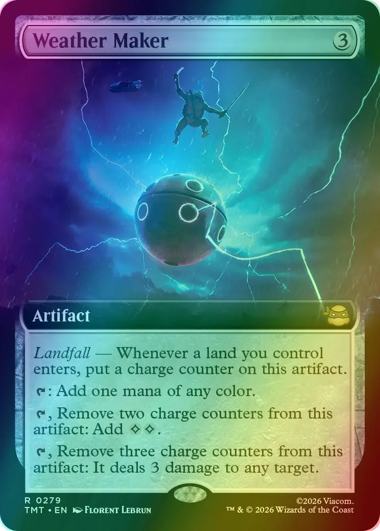 Weather Maker [279] [Extended Art] [Teenage Mutant Ninja Turtles] [Foil]