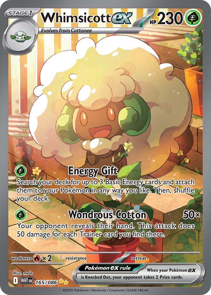 Whimsicott ex - 165/086 - Special Illustration Rare [sv105w-165] [Ultra]