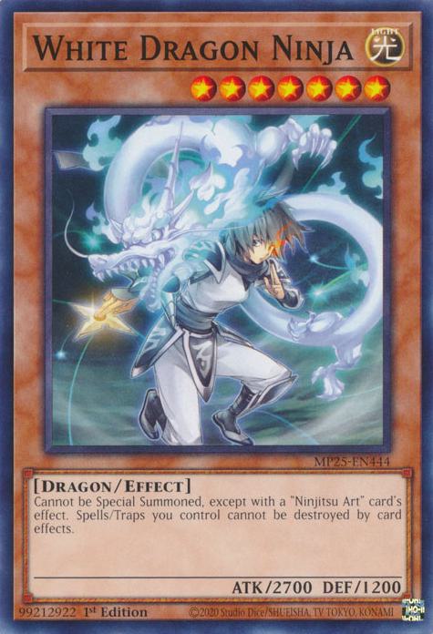 White Dragon Ninja - MP25-EN444 - Common - 1st Edition