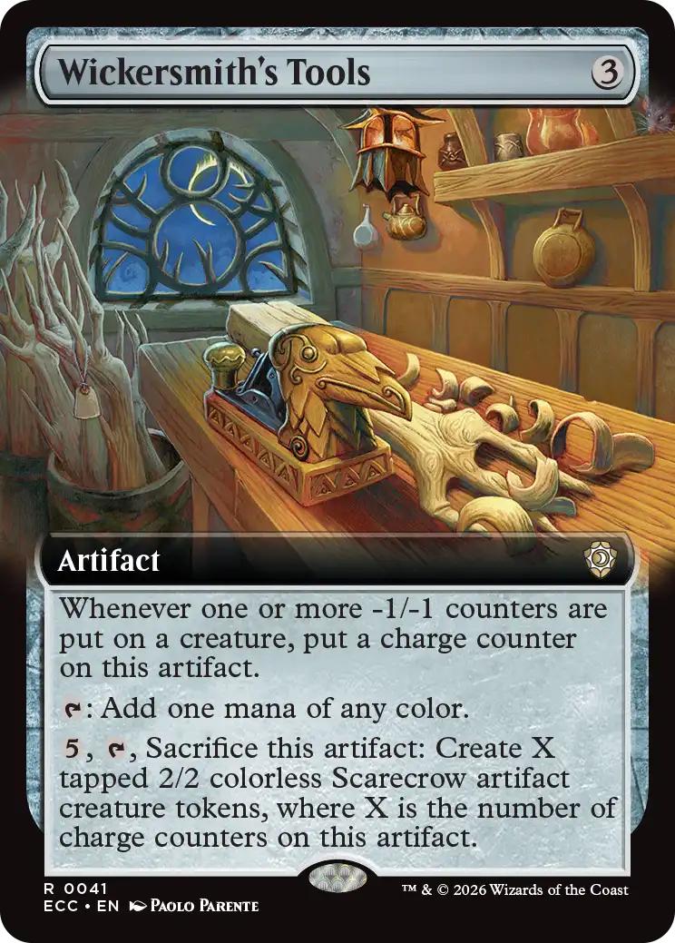 Wickersmith's Tools [41] [Extended Art] [Lorwyn Eclipsed: Commander] [Non-Foil]