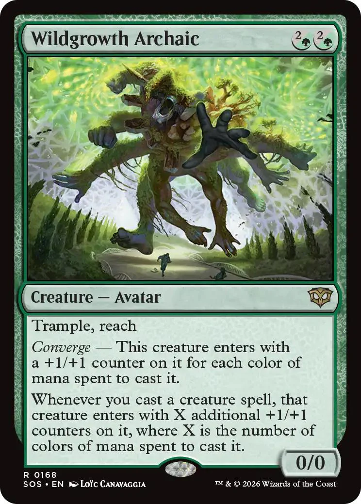 Wildgrowth Archaic [168] [Secrets of Strixhaven] [Non-Foil]