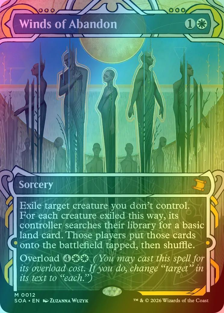 Winds of Abandon [12] [Showcase] [Secrets of Strixhaven: Mystical Archive] [Foil]