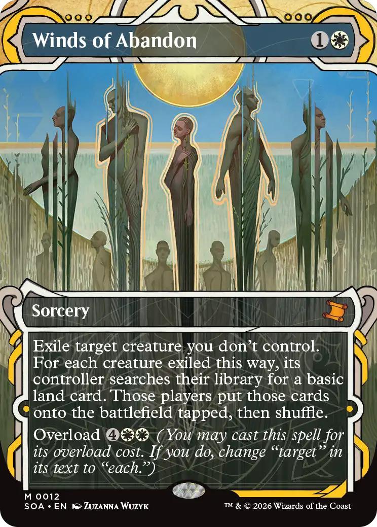 Winds of Abandon [12] [Showcase] [Secrets of Strixhaven: Mystical Archive] [Non-Foil]