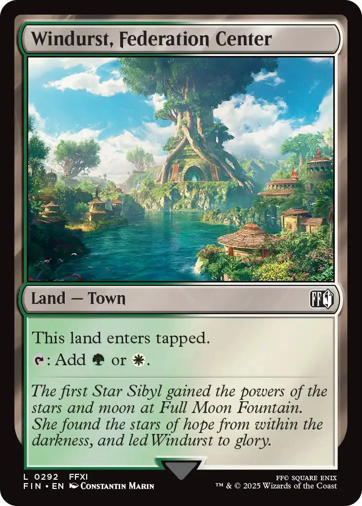 Windurst, Federation Center [292] [FINAL FANTASY] [Non-Foil]