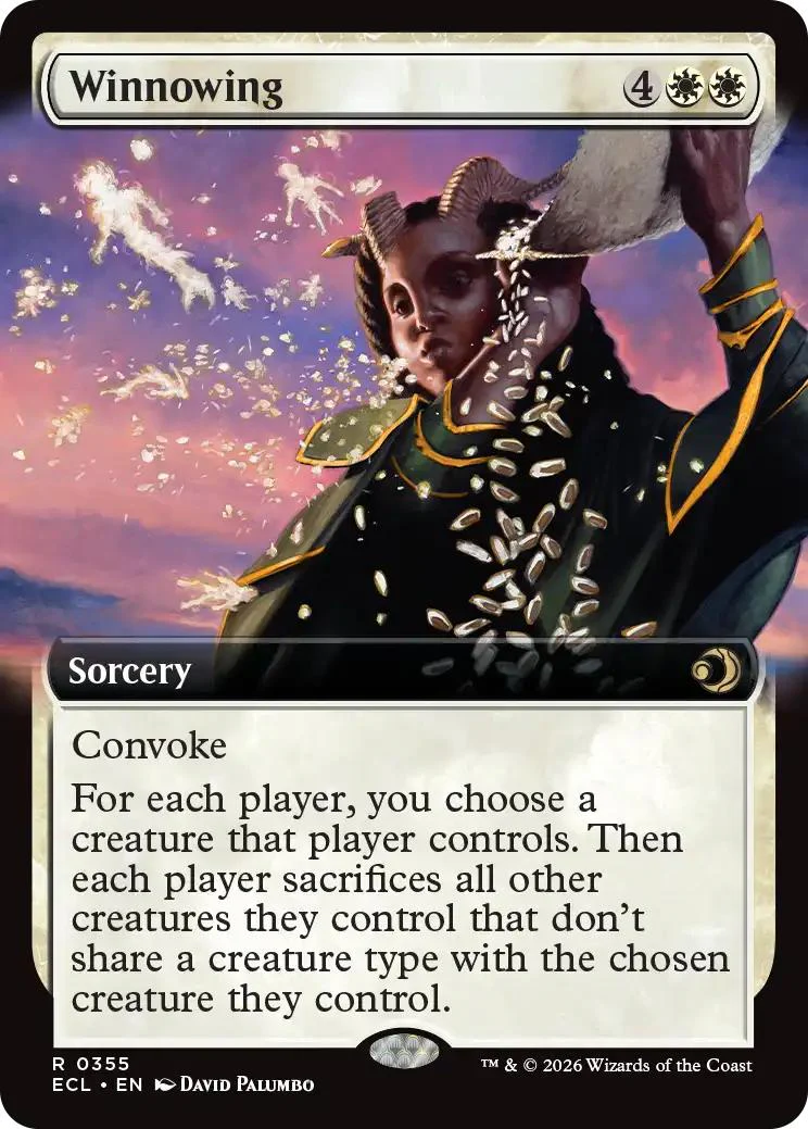 Winnowing [355] [Extended Art] [Lorwyn Eclipsed] [Non-Foil]