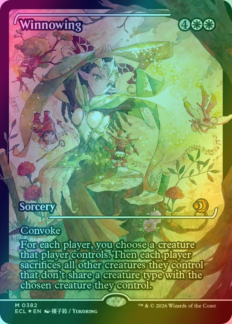 Winnowing [382] [Japan Showcase] [Lorwyn Eclipsed] [Foil]