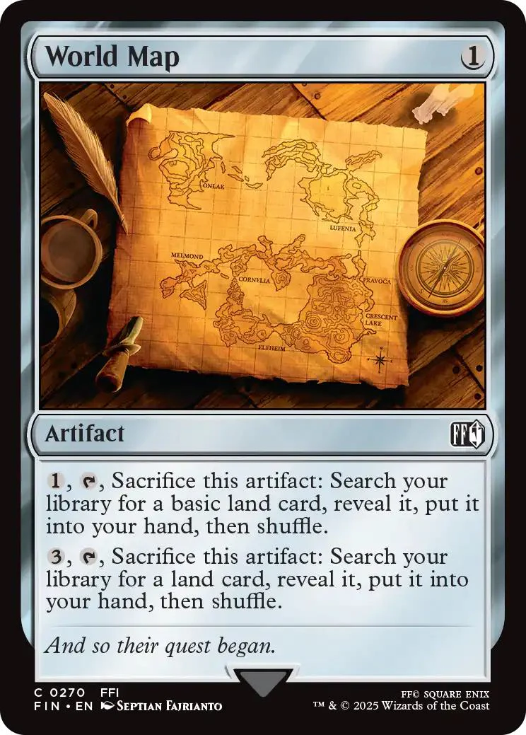 World Map [270] [FINAL FANTASY] [Non-Foil]