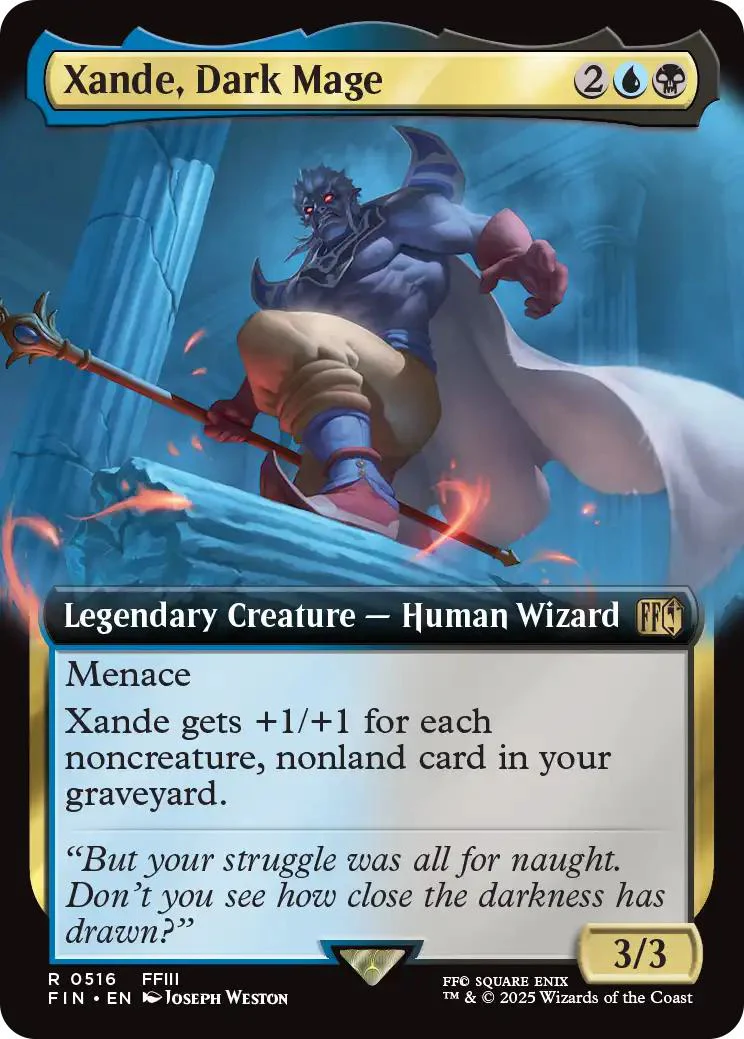 Xande, Dark Mage [516] [Extended Art] [FINAL FANTASY] [Non-Foil]