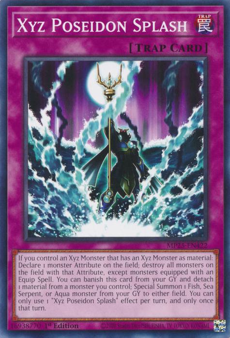 Xyz Poseidon Splash - MP25-EN422 - Common - 1st Edition