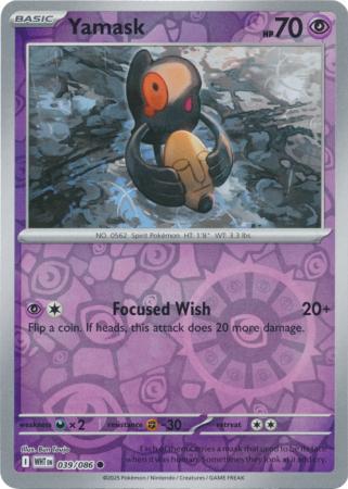 Yamask - 039/086 - Common [sv105w-039] [Reverse Holo]