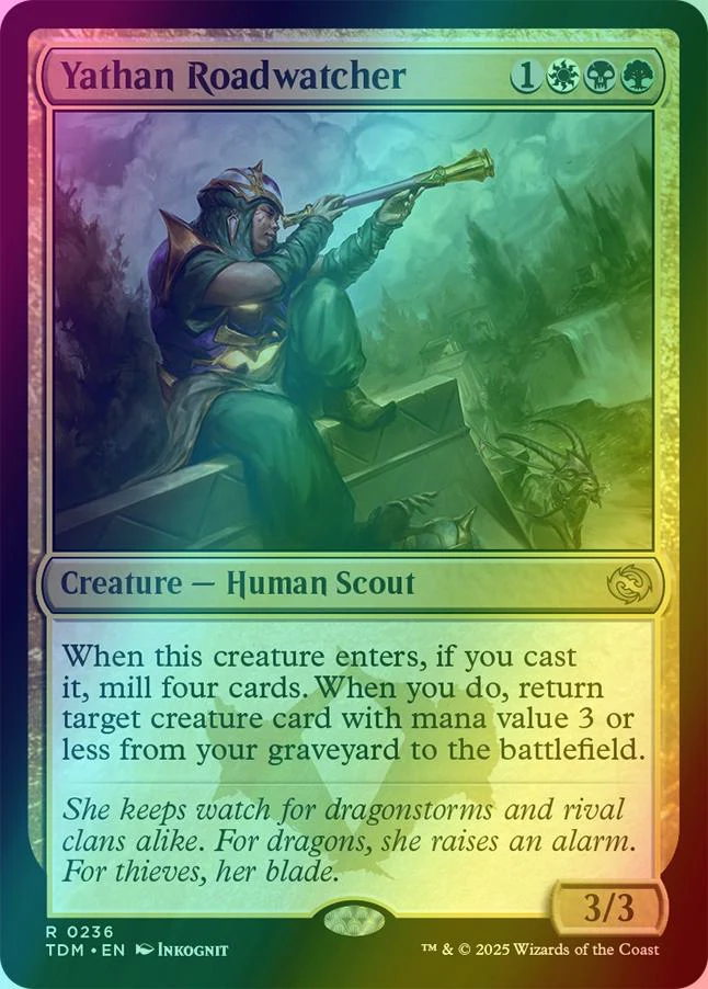 Yathan Roadwatcher [236] [Tarkir: Dragonstorm] [Foil]