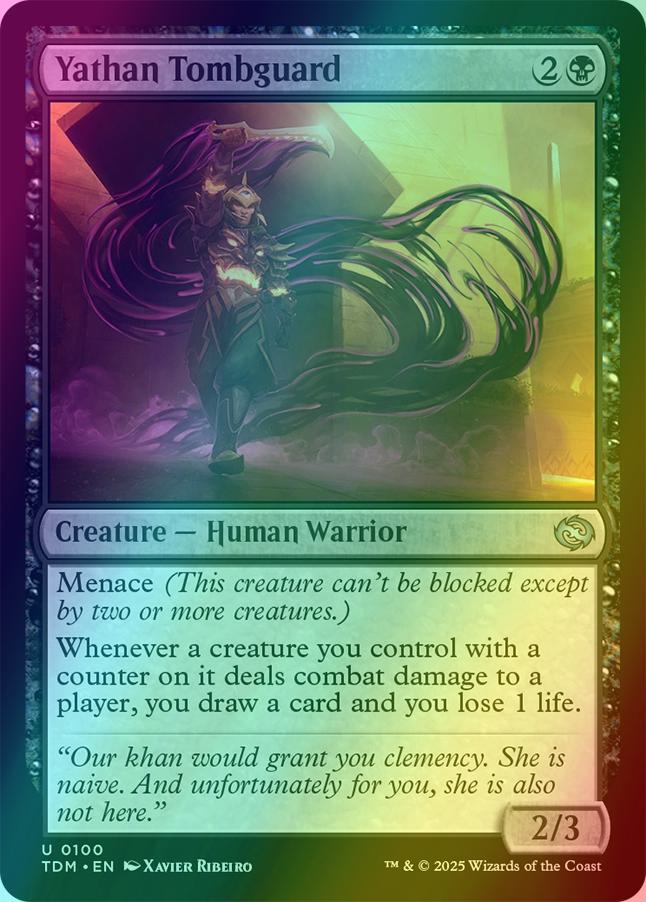 Yathan Tombguard [100] [Tarkir: Dragonstorm] [Foil]