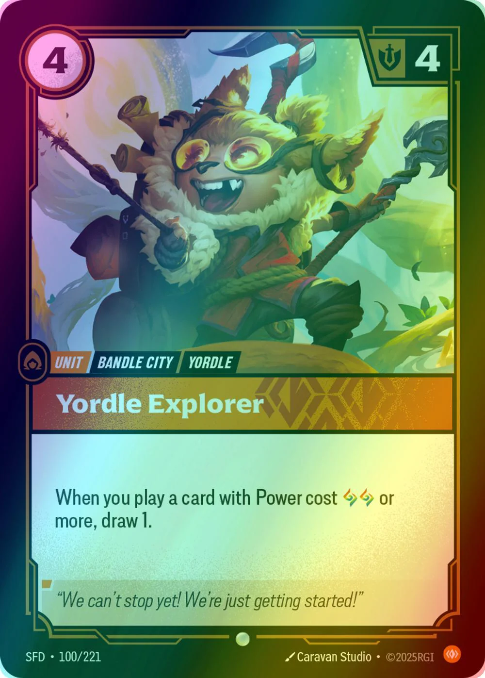 Yordle Explorer - 100/221 [Spiritforged] [Foil]