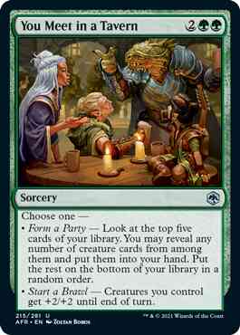 You Meet in a Tavern [215] [Adventures in the Forgotten Realms] [Non-Foil]