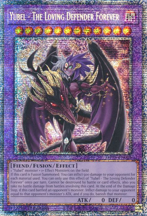 Yubel - The Loving Defender Forever - MP25-EN001 - Starlight Rare - 1st Edition