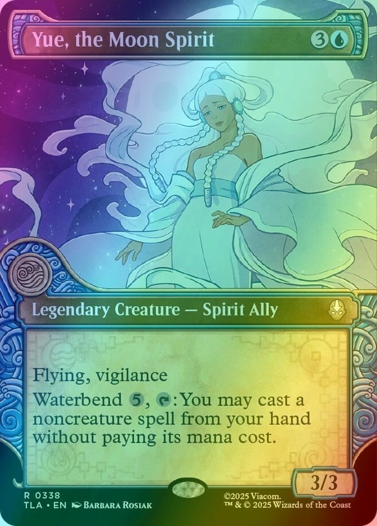 Yue, the Moon Spirit [338] [Elemental Frame] [Avatar: The Last Airbender] [Foil]