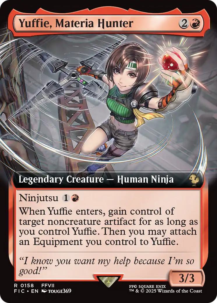 Yuffie, Materia Hunter [158] [Extended Art] [FINAL FANTASY: Commander] [Non-Foil]