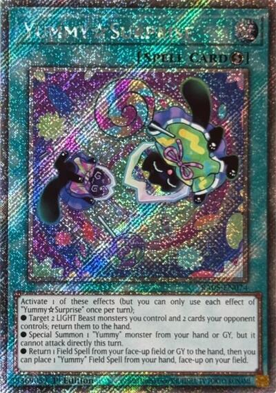 YummySurprise - RA05-EN074 - Platinum Secret Rare - 1st Edition