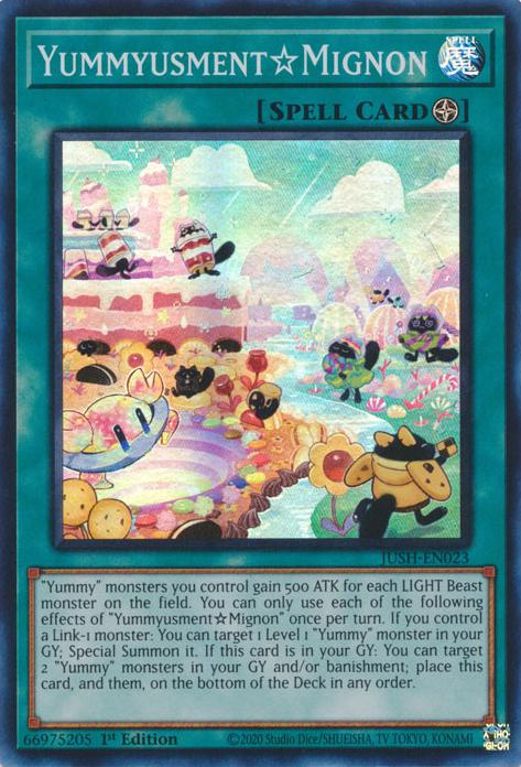 Yummyusment☆Mignon - JUSH-EN023 - Super Rare - 1st Edition