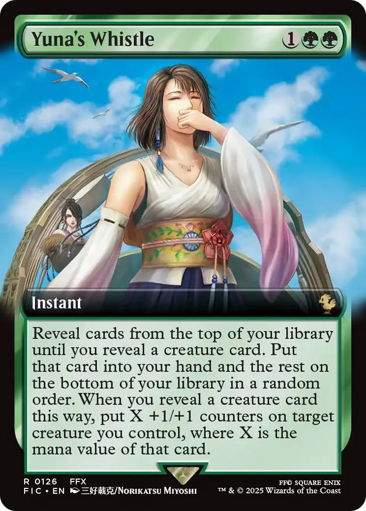 Yuna's Whistle [126] [Extended Art] [FINAL FANTASY: Commander] [Non-Foil]
