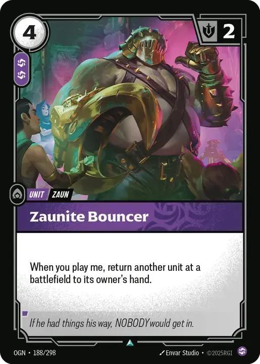 Zaunite Bouncer - 188/298 [Origins] [Non-Foil]