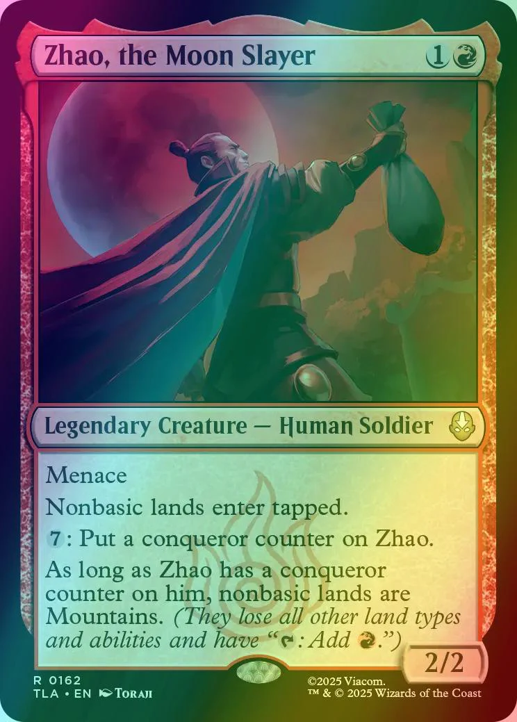 Zhao, the Moon Slayer [162] [Avatar: The Last Airbender] [Foil]